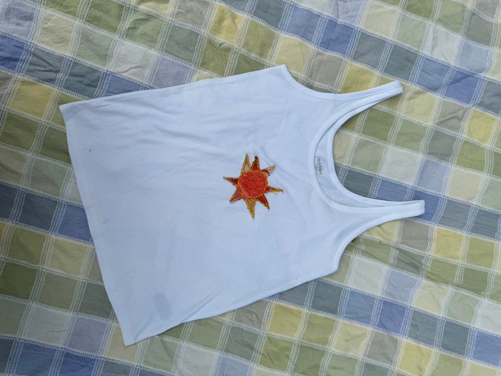 Sun Appliqué Tank - XL