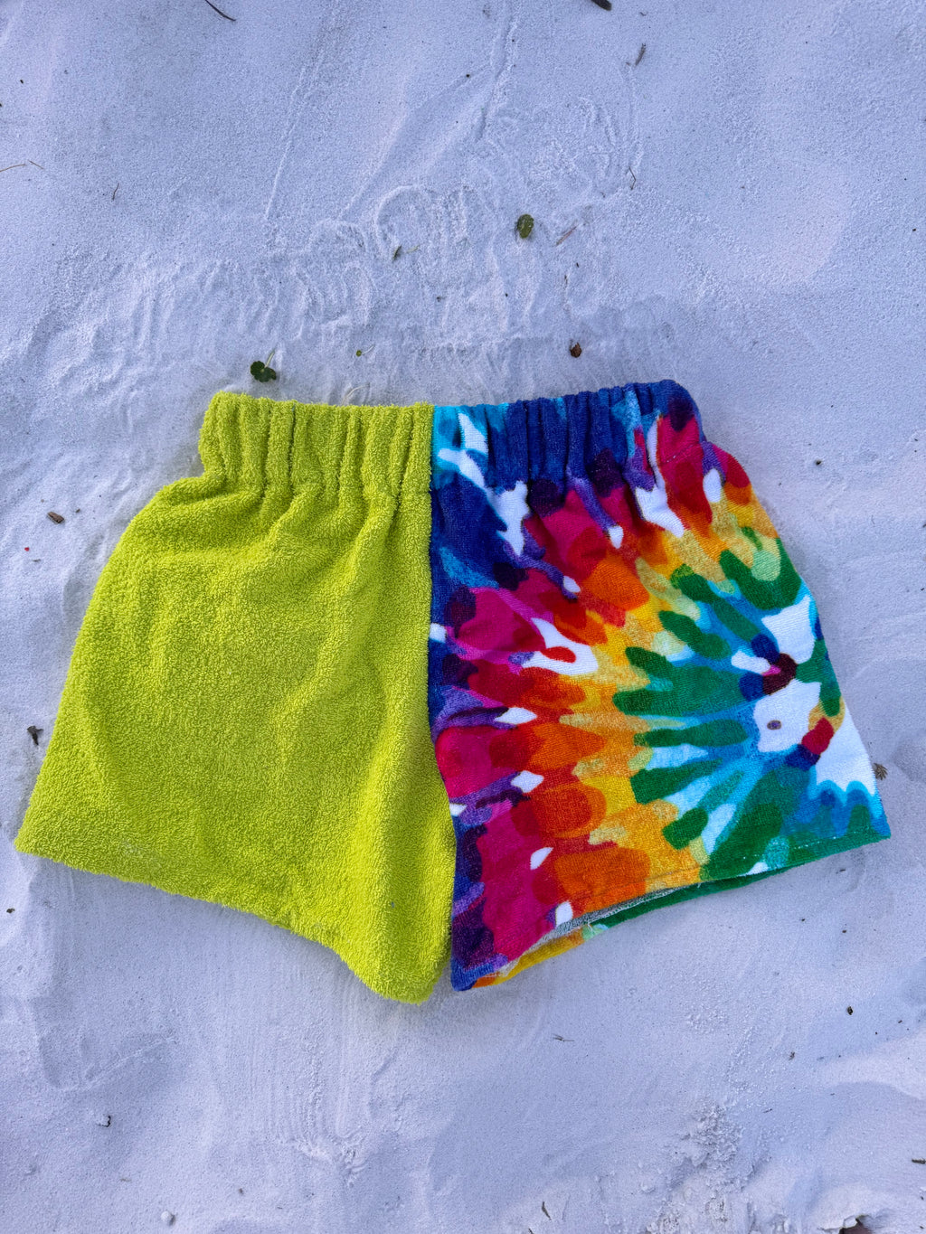 Tye dye Towel Shorts