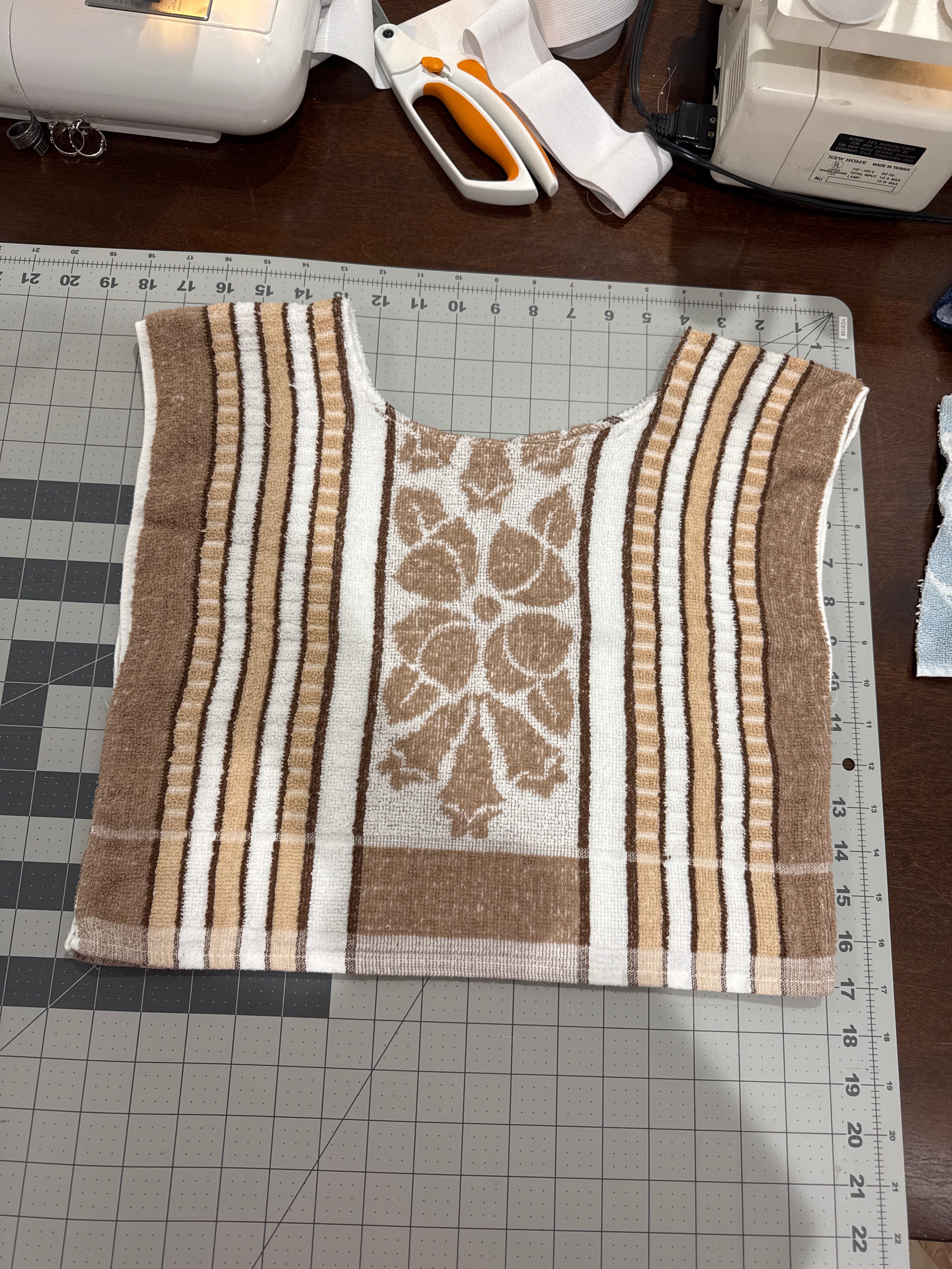 Vintage Towel Top