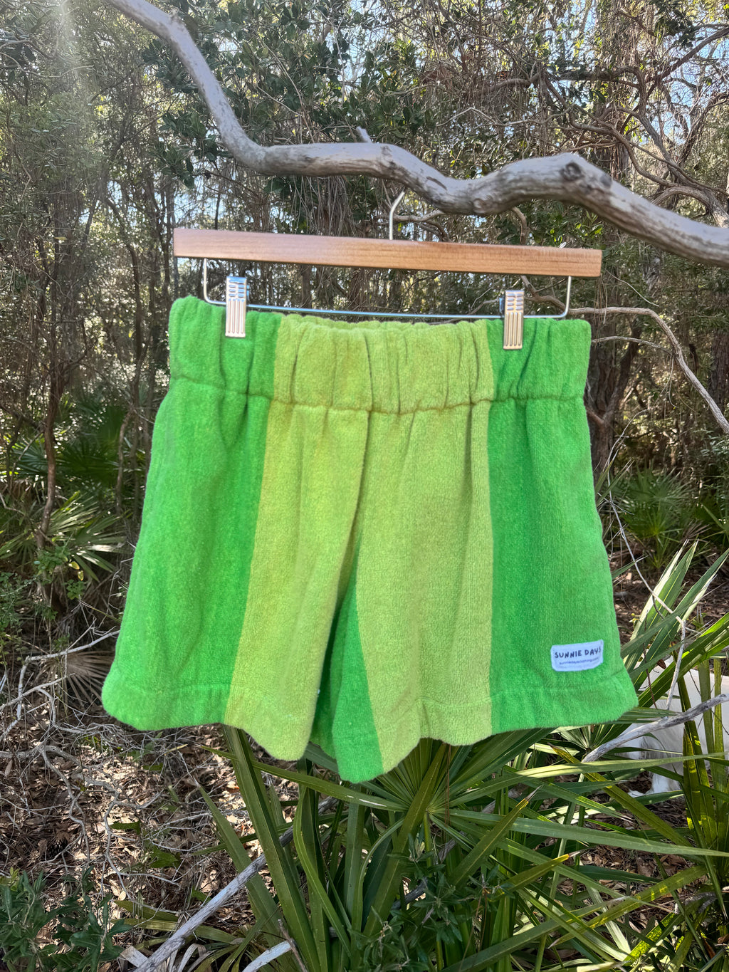 Key Lime Towel Shorts