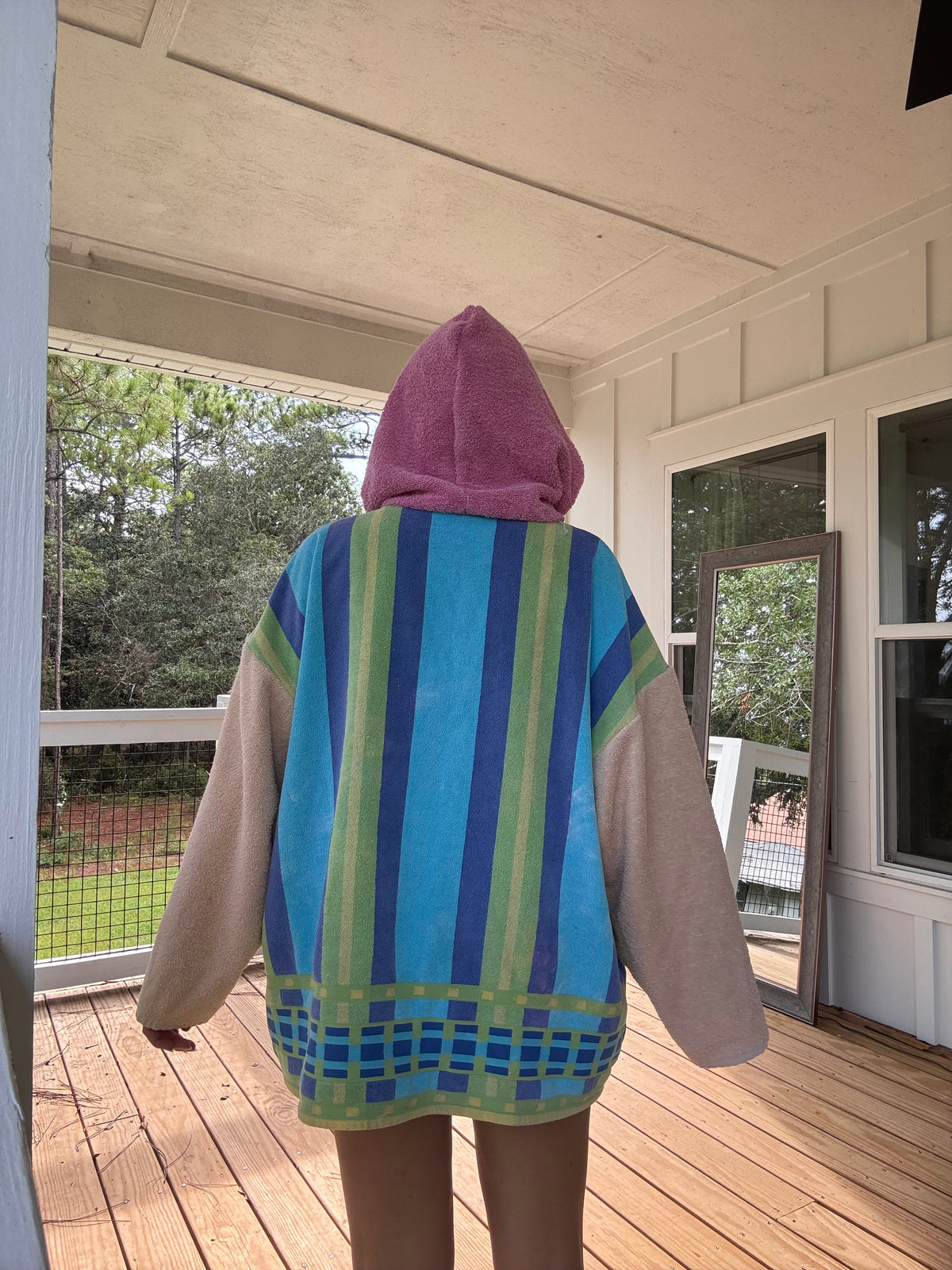 Colorful Vintage Towel Hoodie