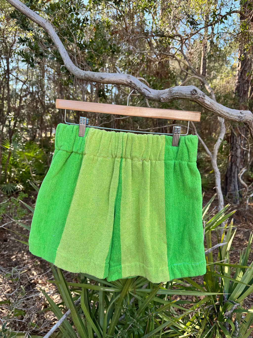 Key Lime Towel Shorts