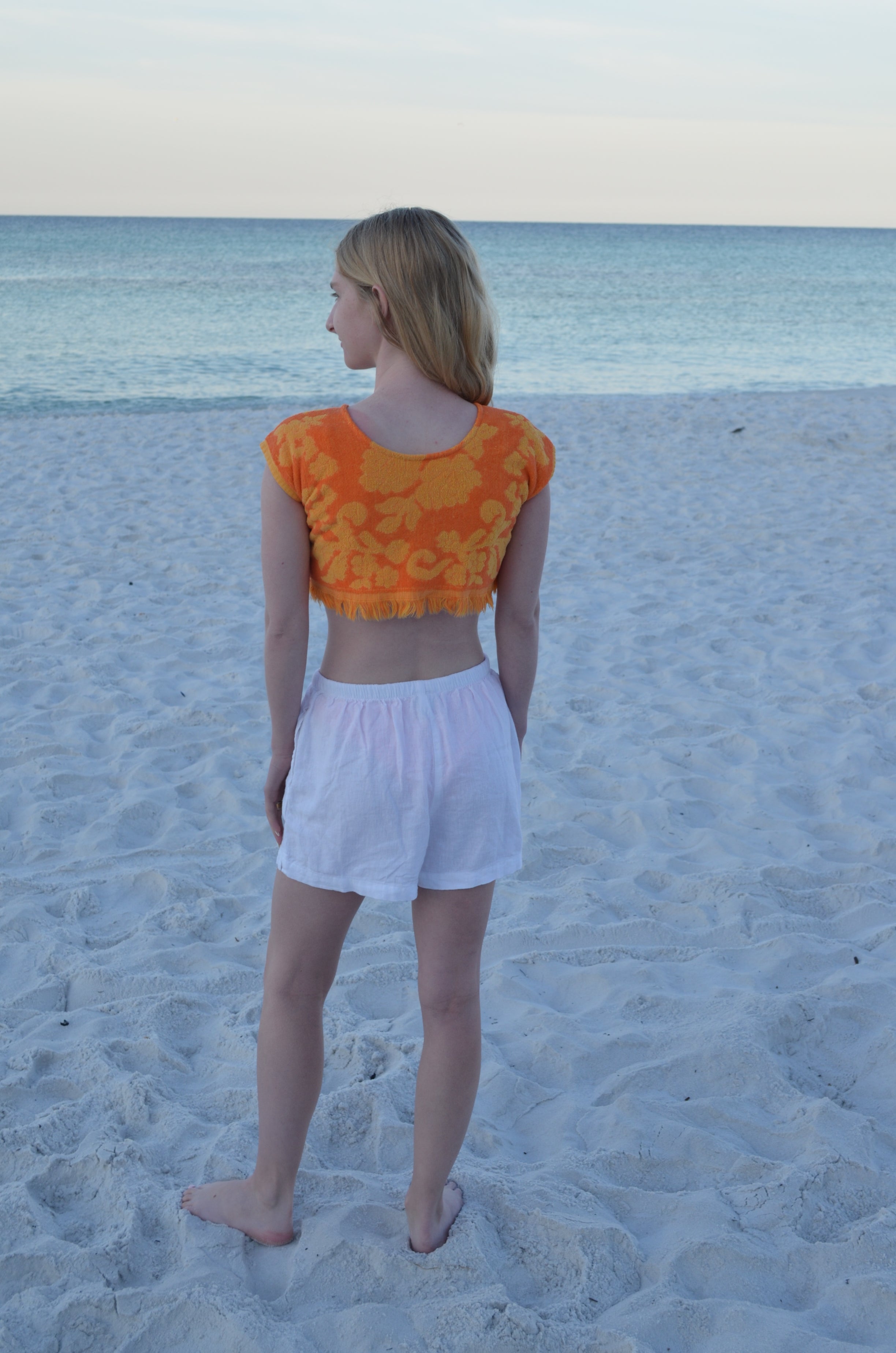 Orange Vintage Micro Top