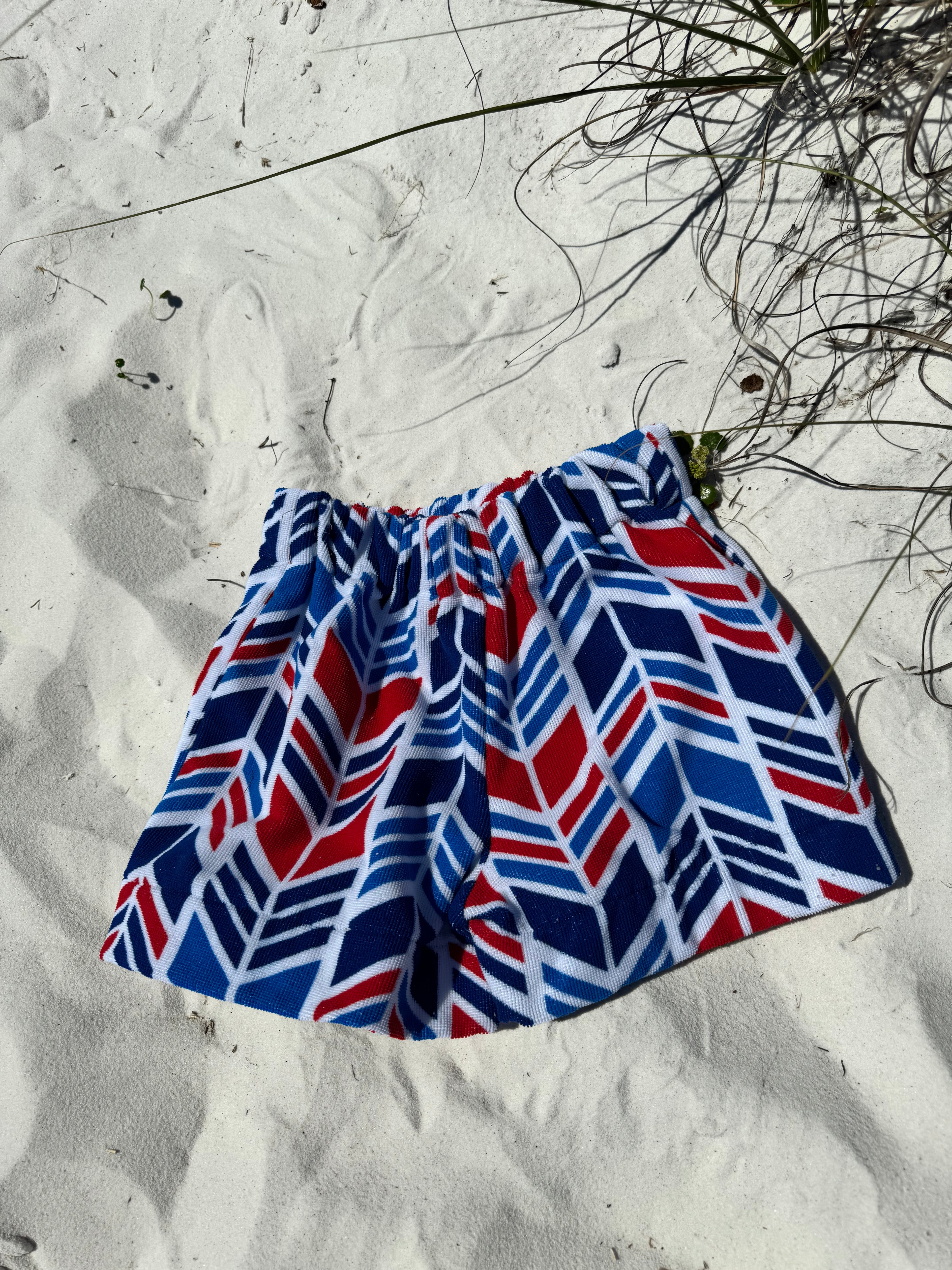 USA patterned shorts