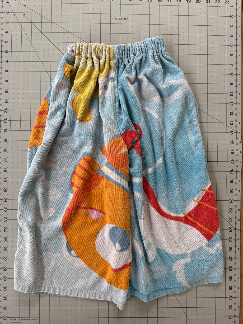 Mini thrifted Nemo towel pants