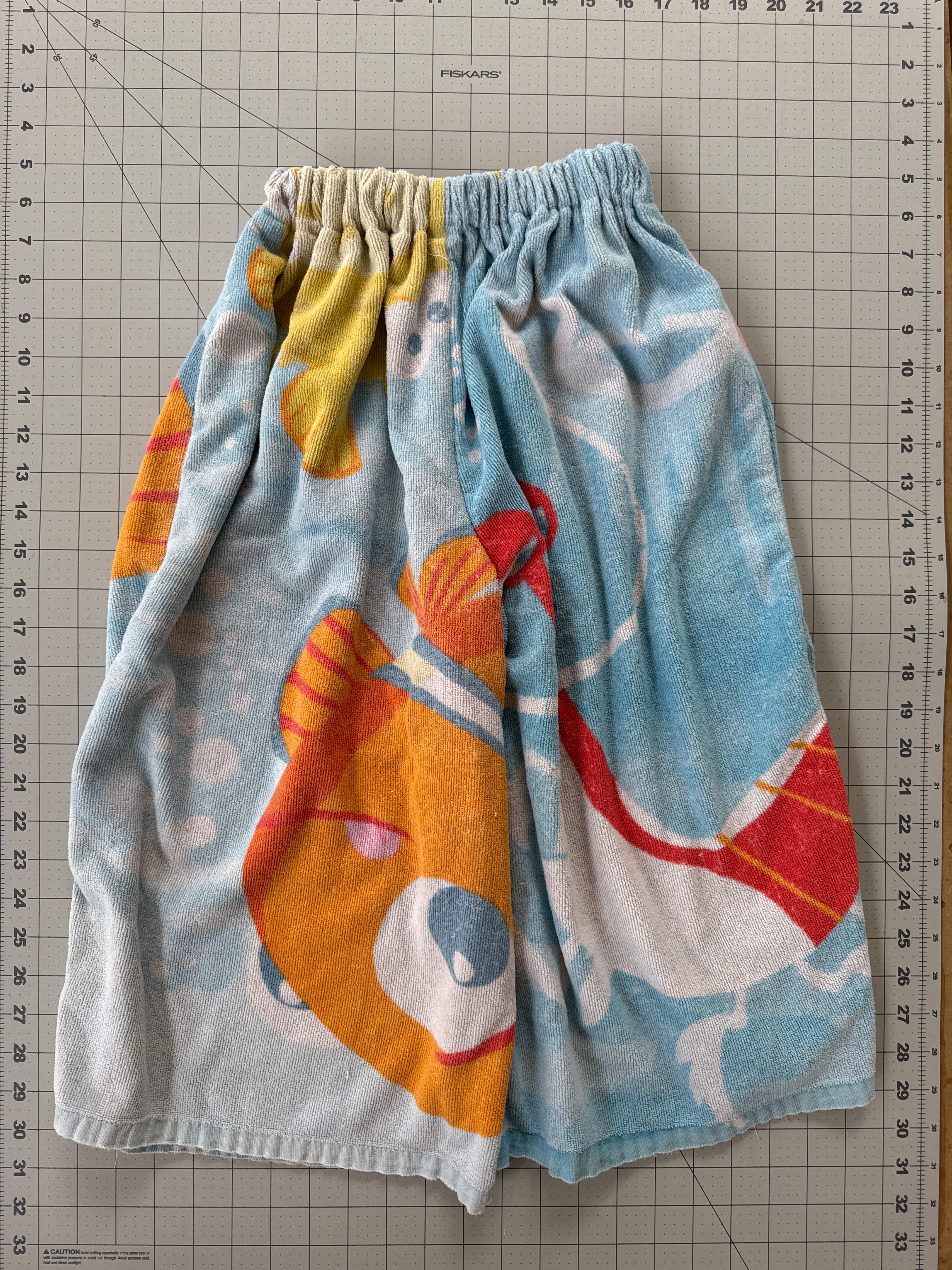 Mini thrifted Nemo towel pants