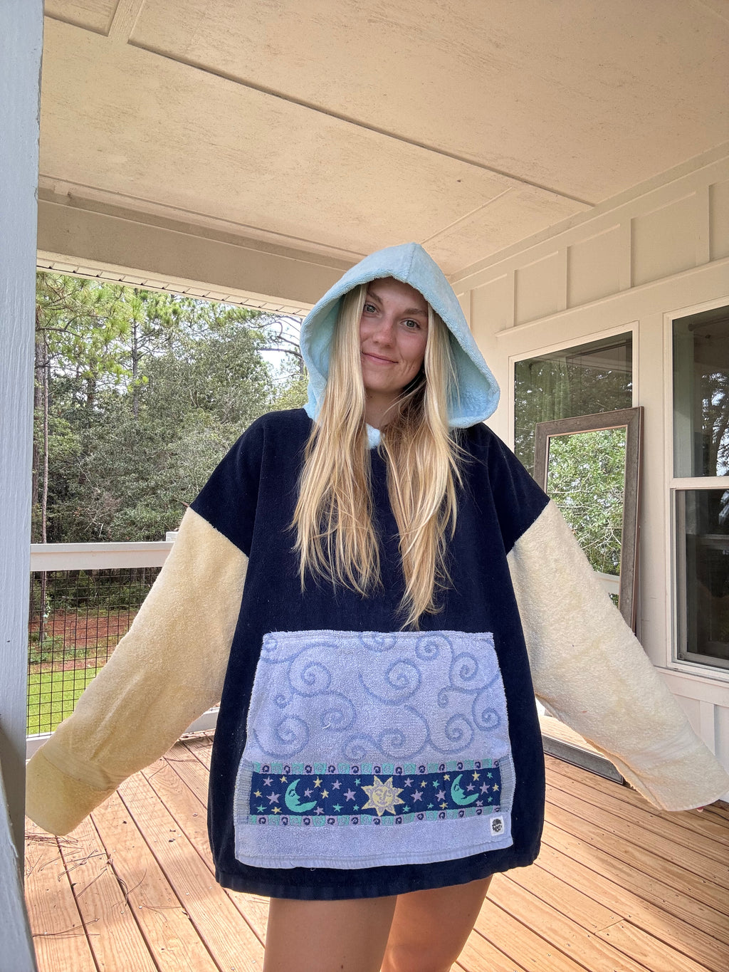 Celestial Towel Hoodie