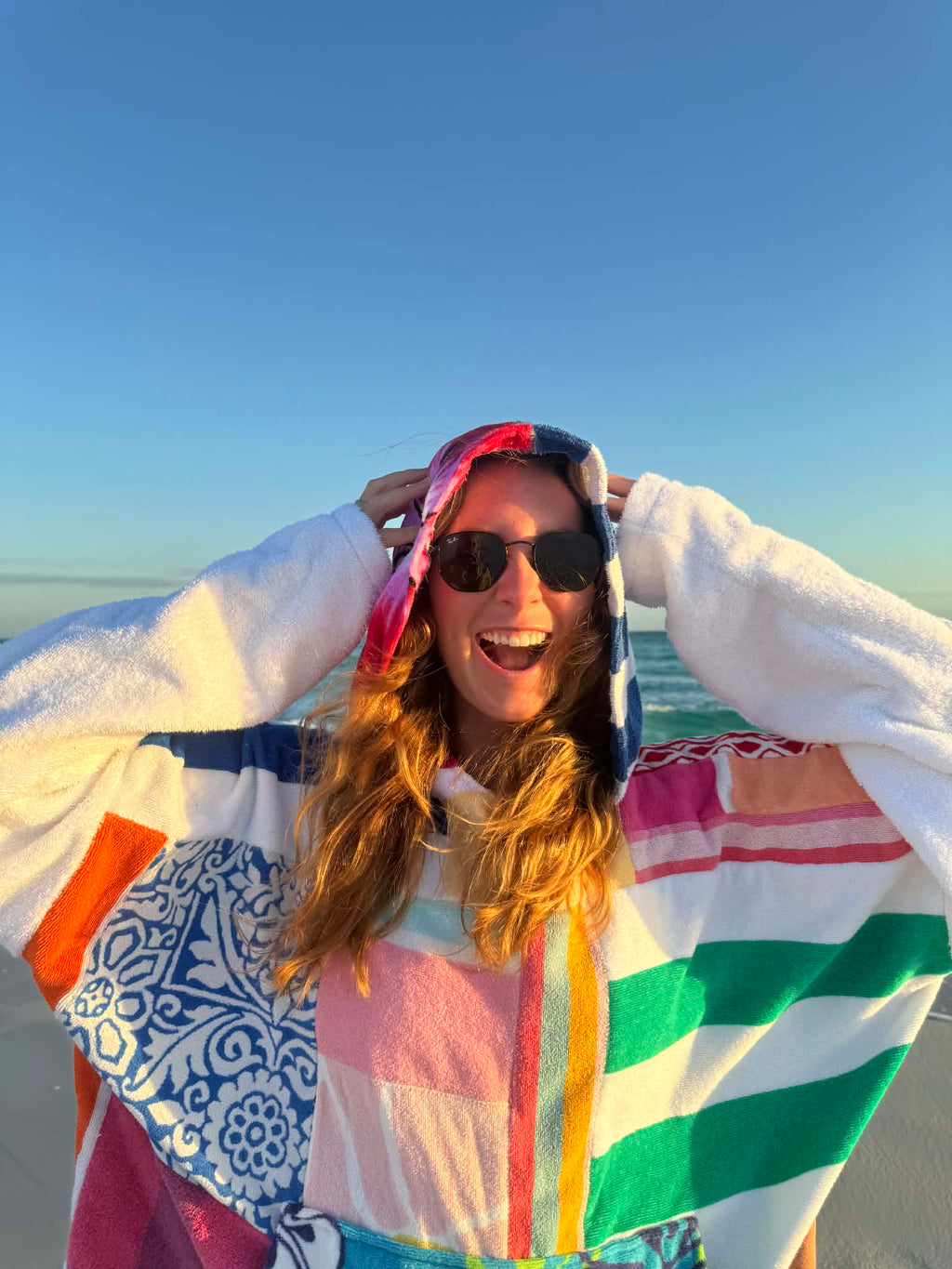 Patchwork Shelling Sweatshirt