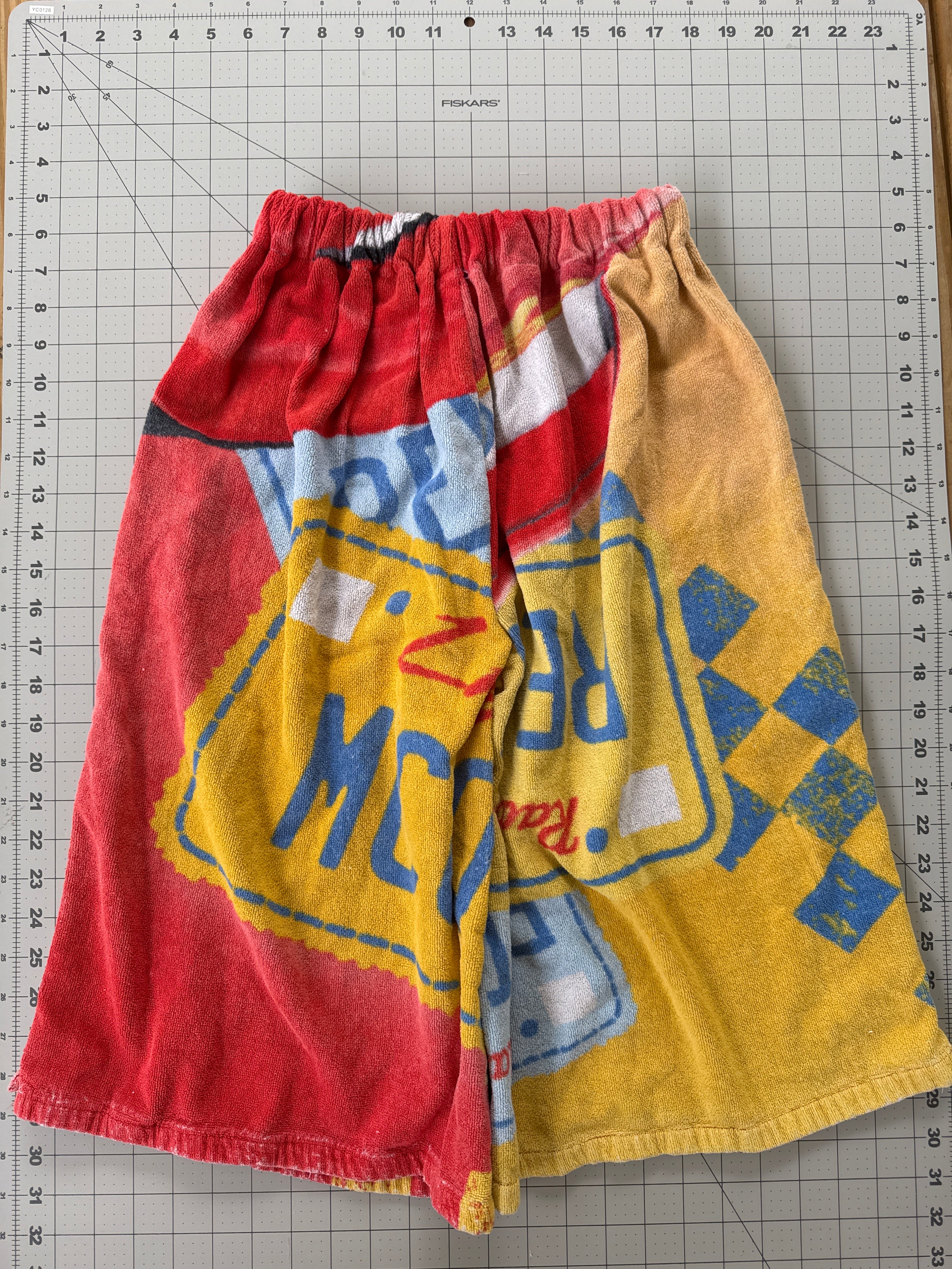 Mini Cars Towel Pants