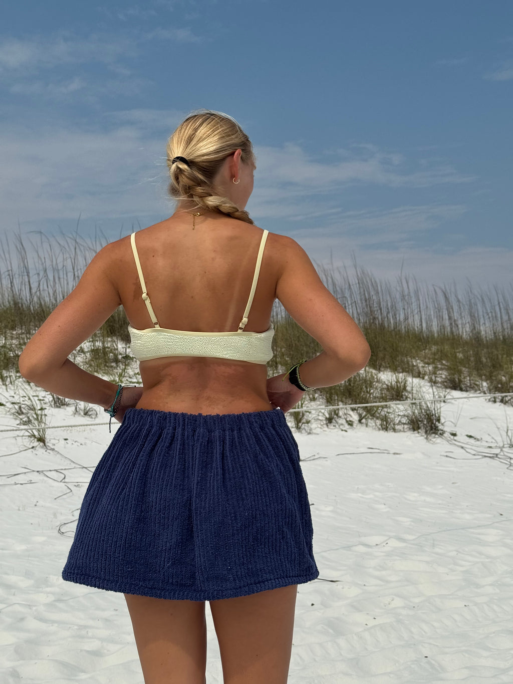 Navy Blue Skirt