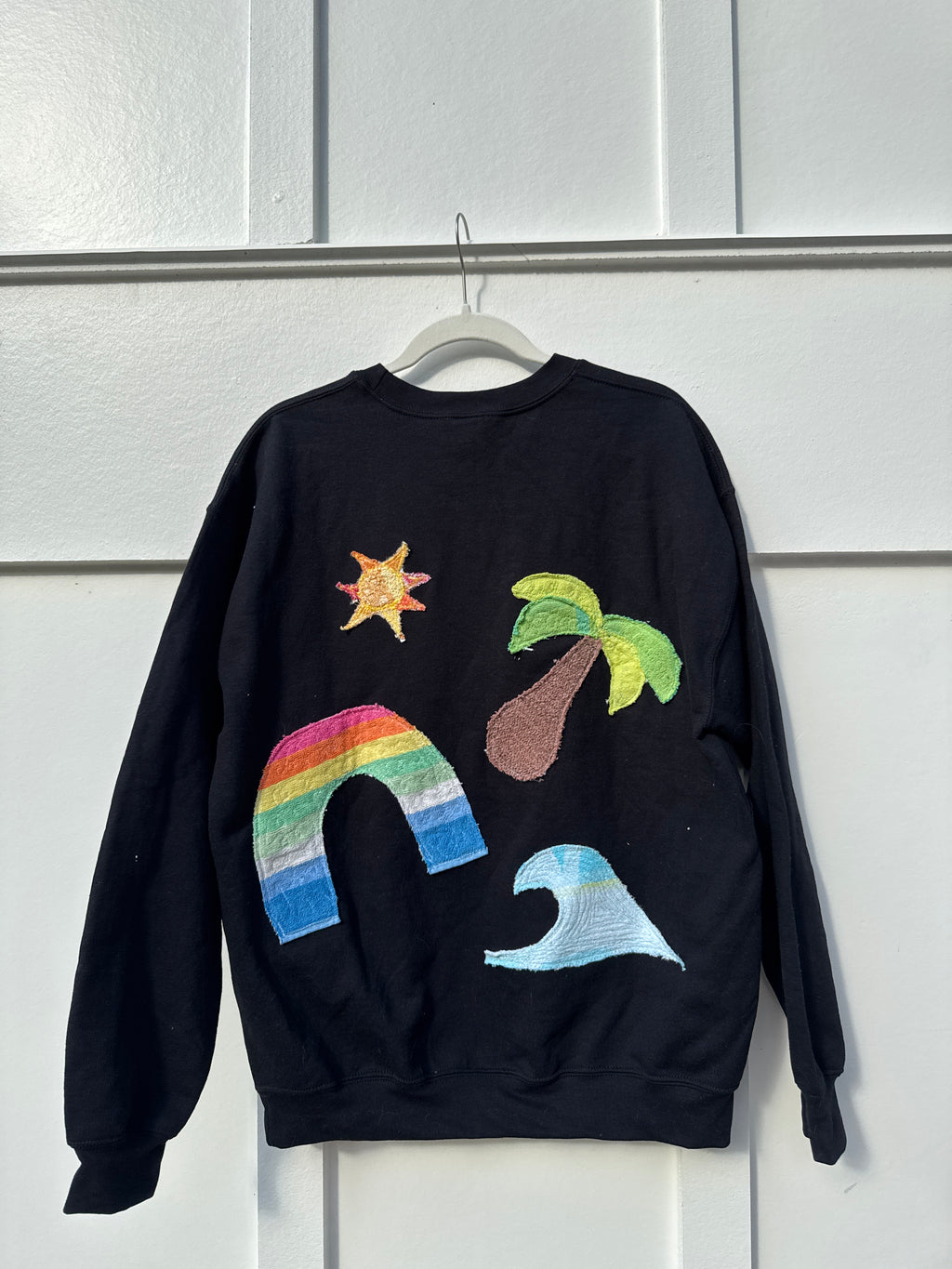 Beachy theme crewneck