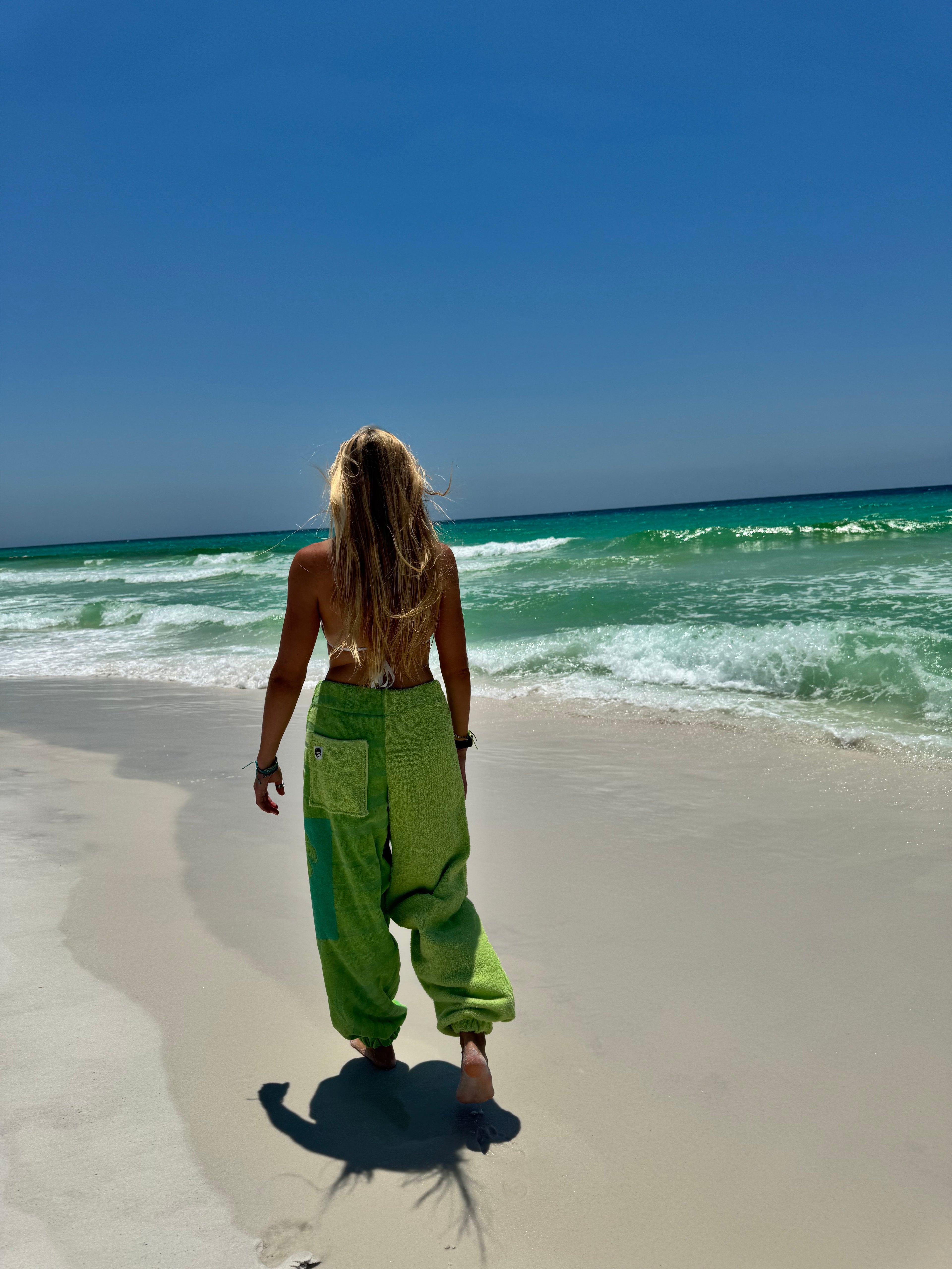 Green Towel Pants
