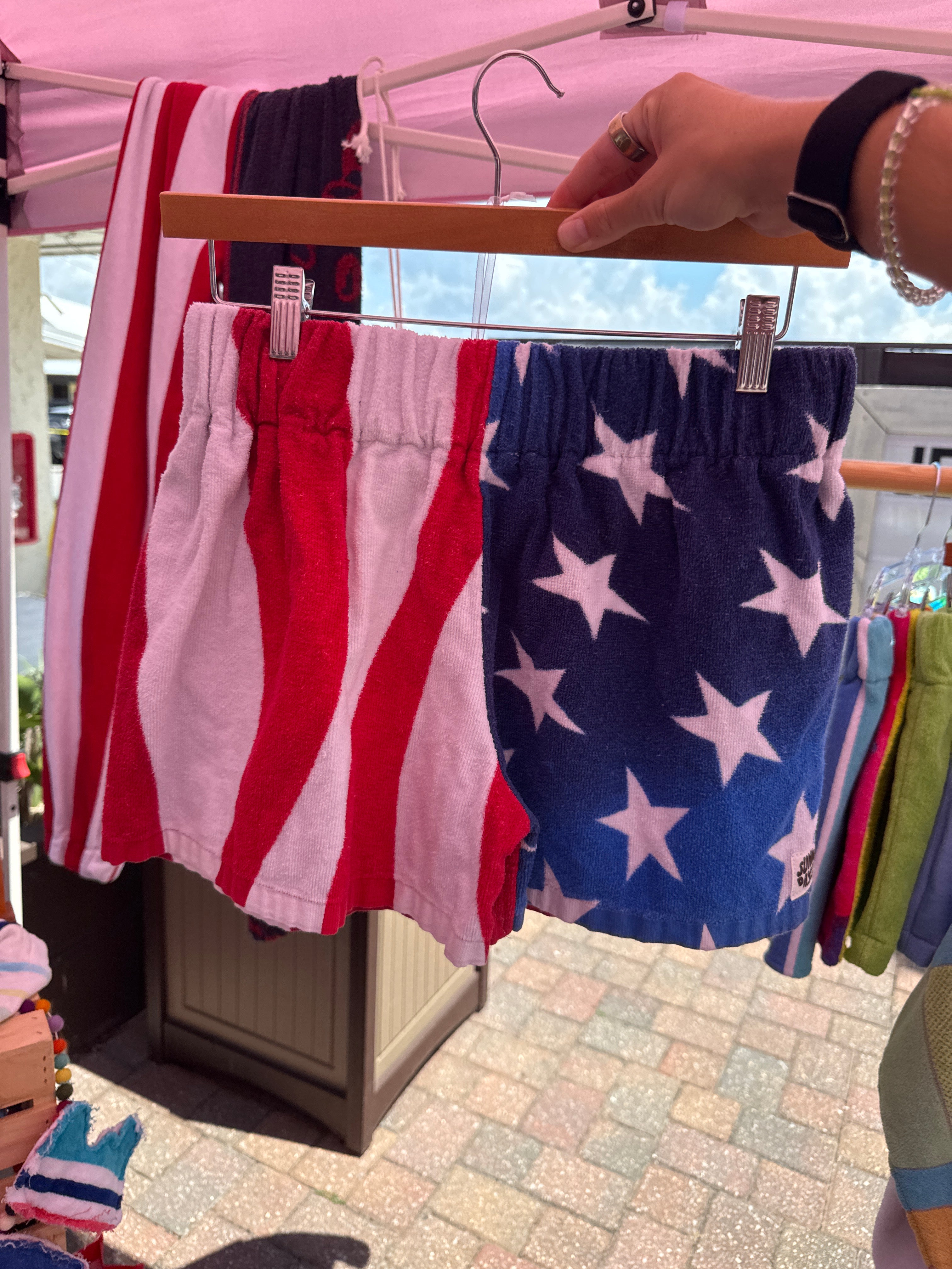 USA Flag Shorts