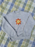Mockneck with Sun Appliqué - SM