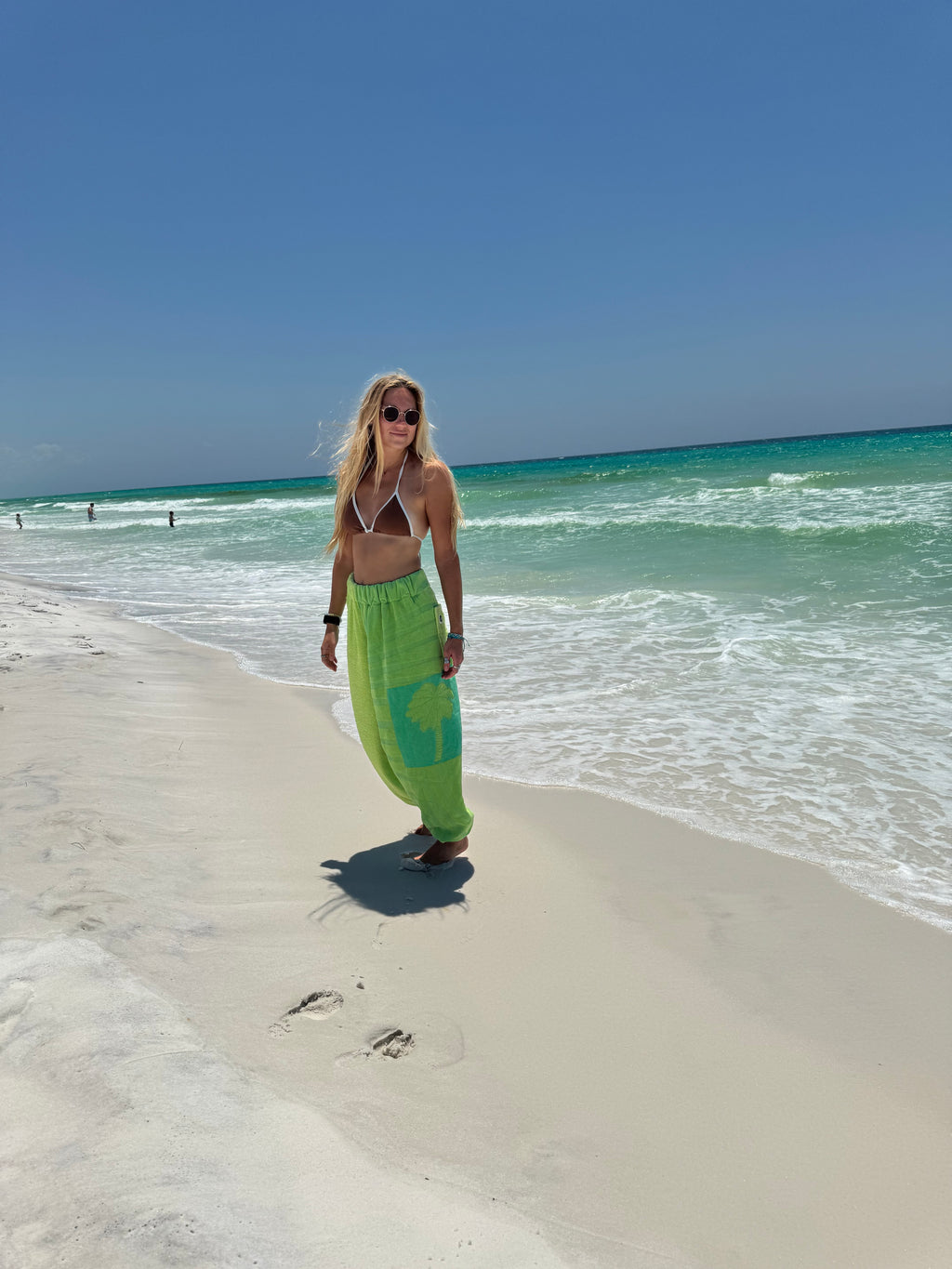 Green Towel Pants