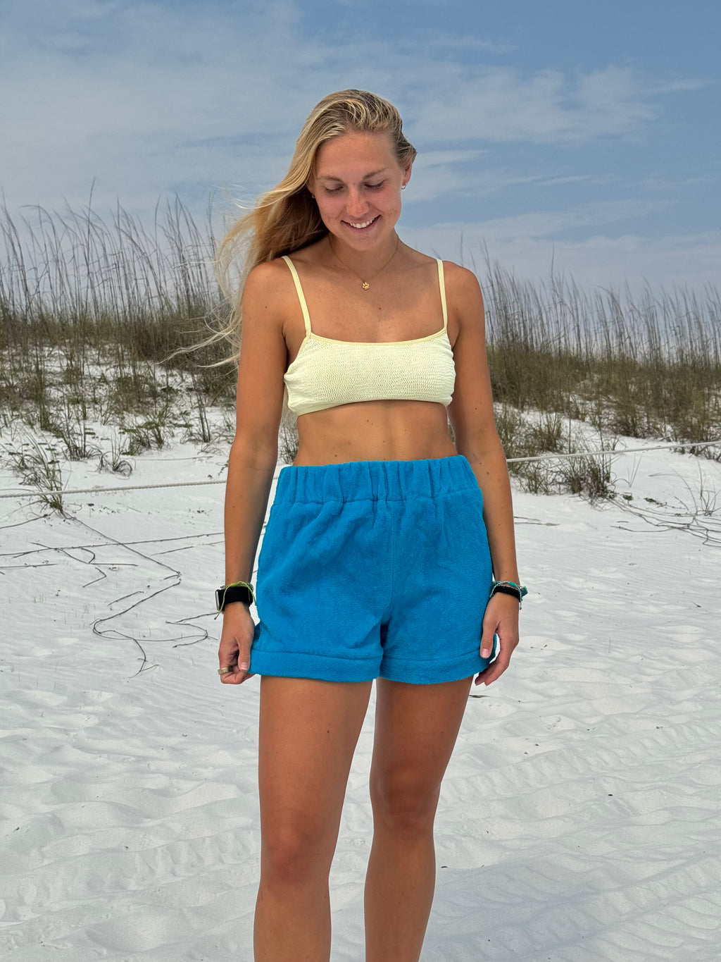 Teal Shorts - M
