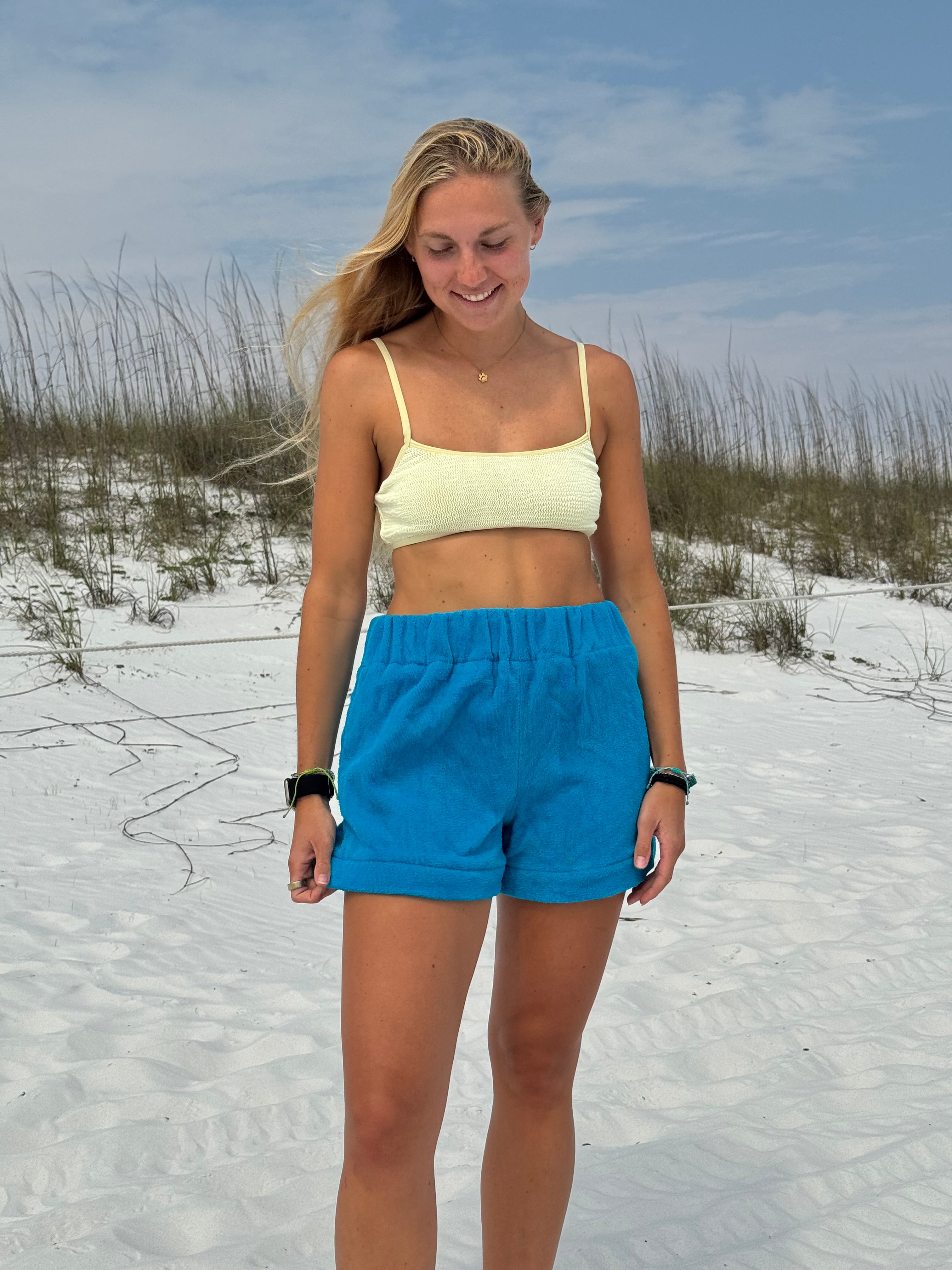 Teal Shorts - M