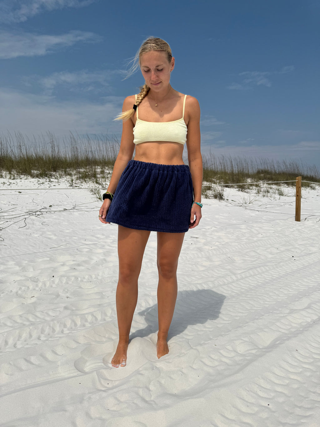 Navy Blue Skirt