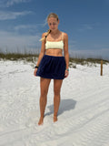 Navy Blue Skirt