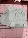 S - Mint Green Towel Shorts