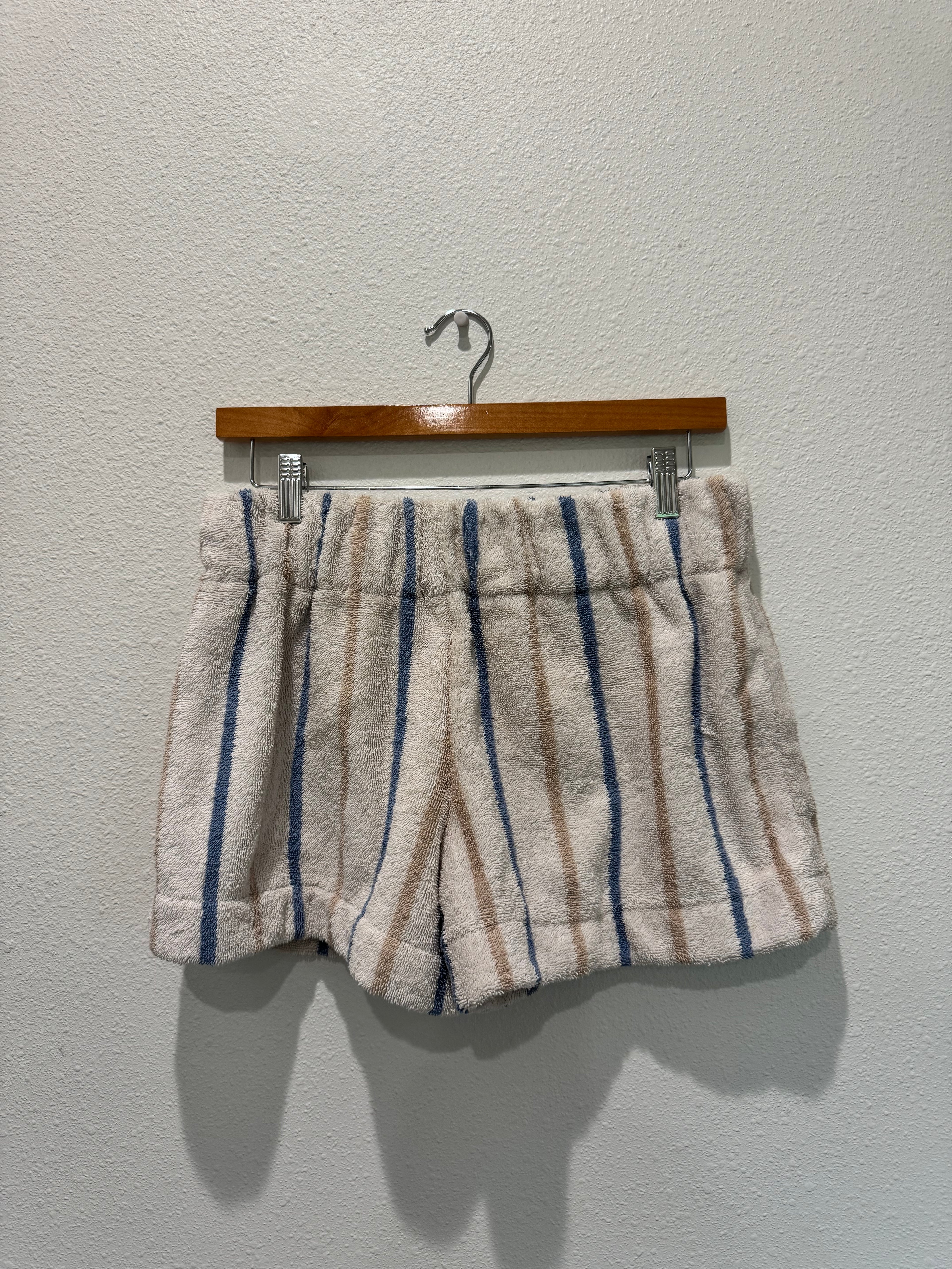 Neutral Towel Shorts