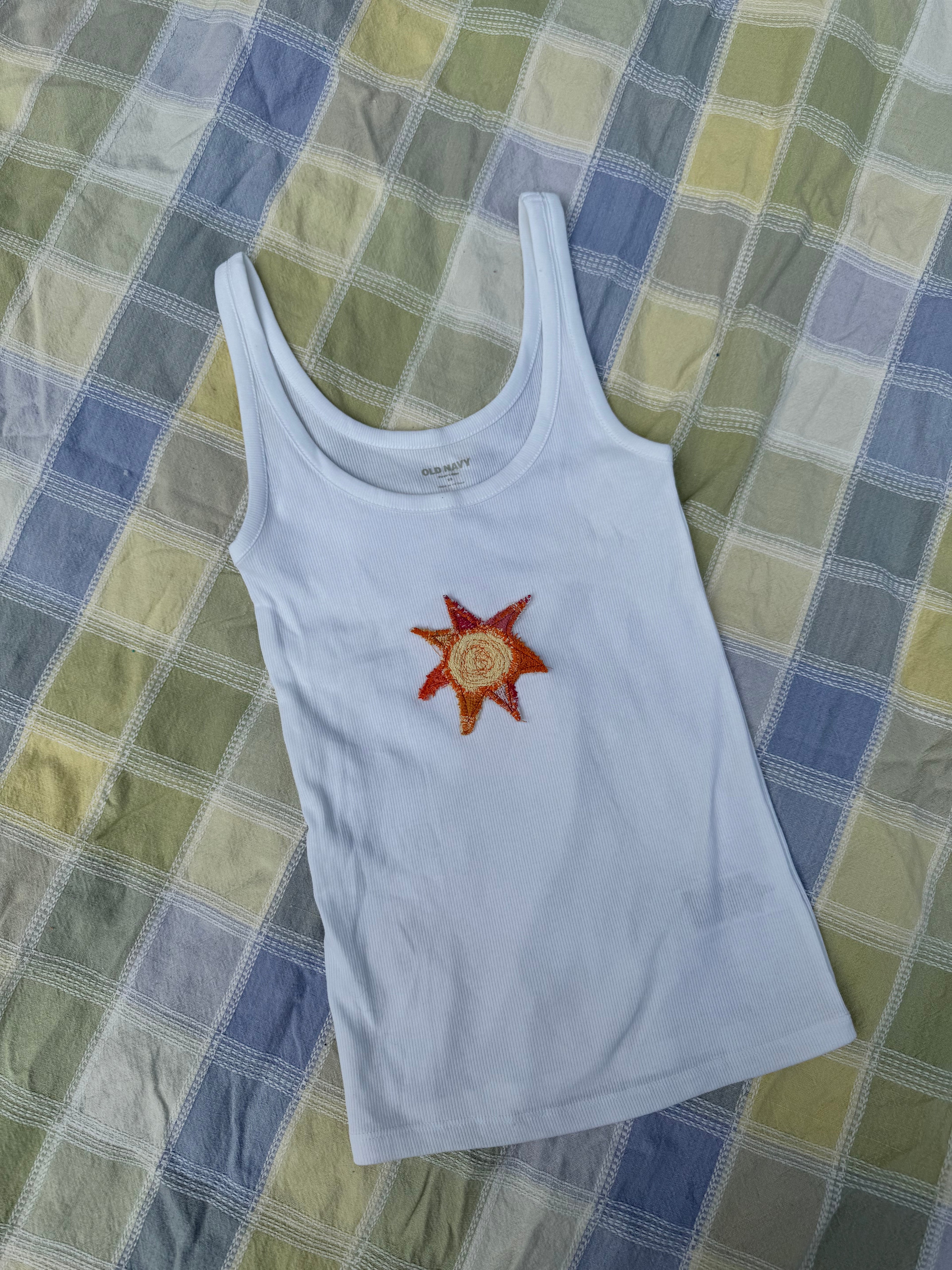 Sun Appliqué Tank - XS