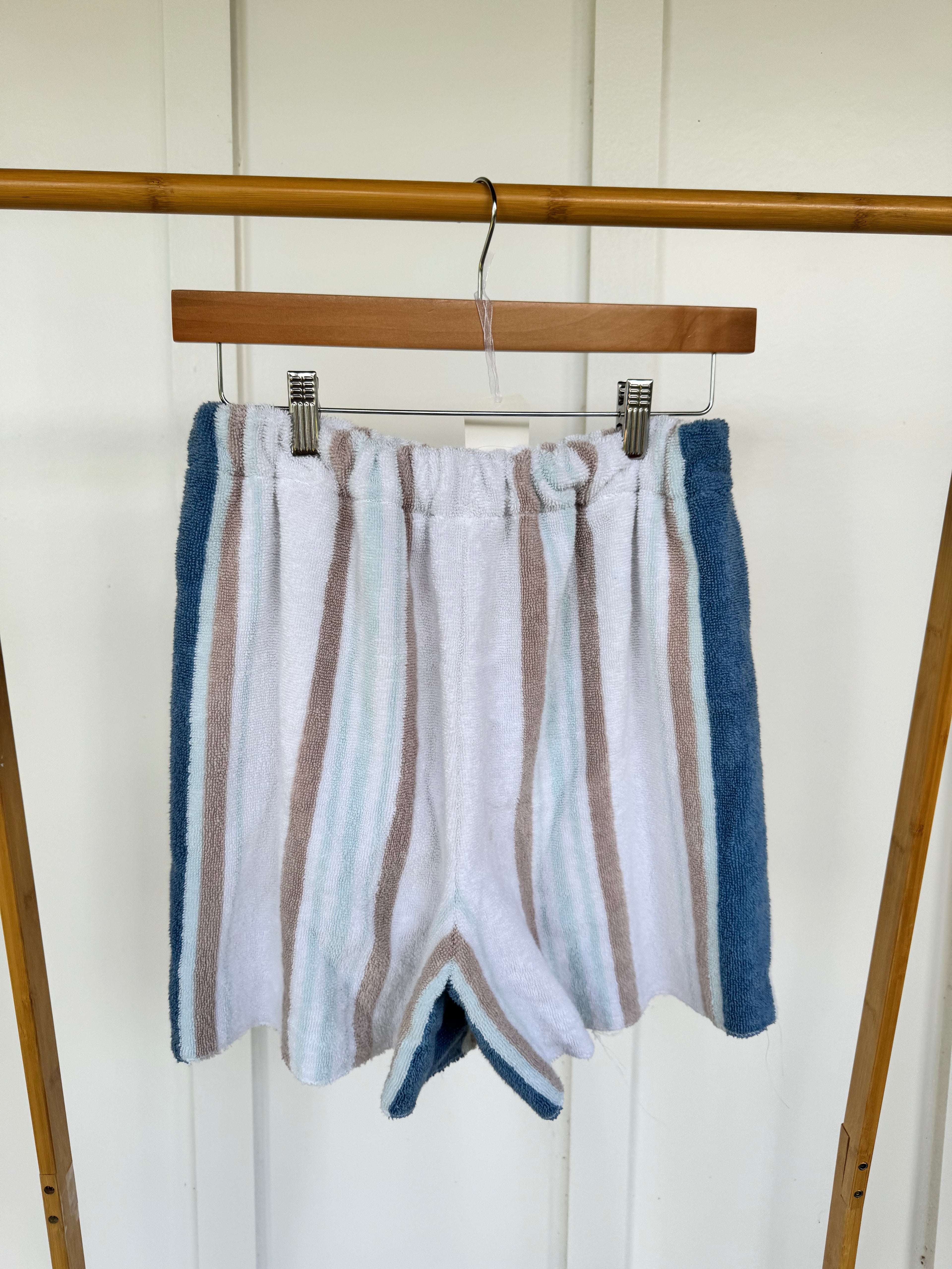 Neutral Towel Shorts