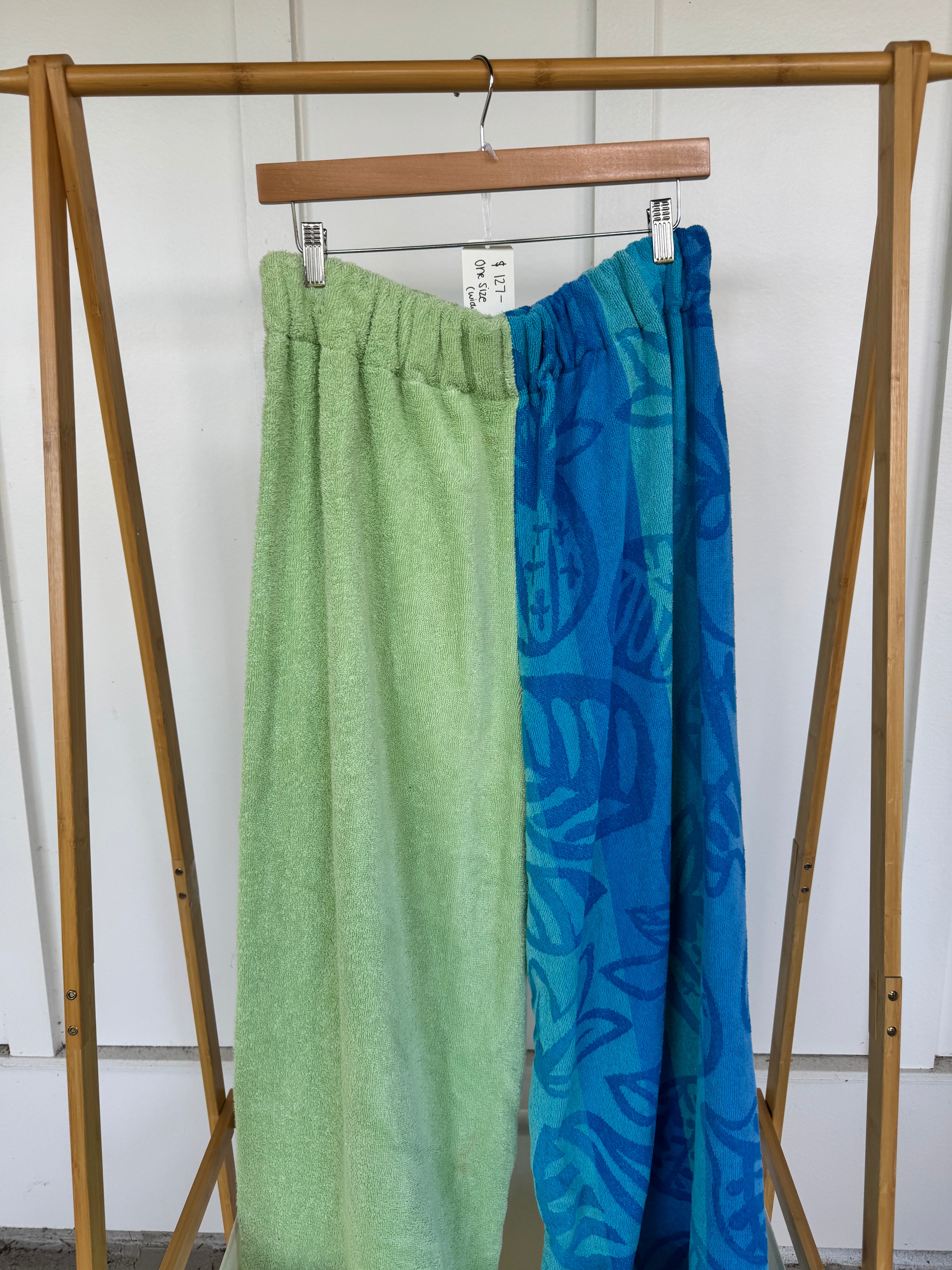 Wide Leg Towel Pants