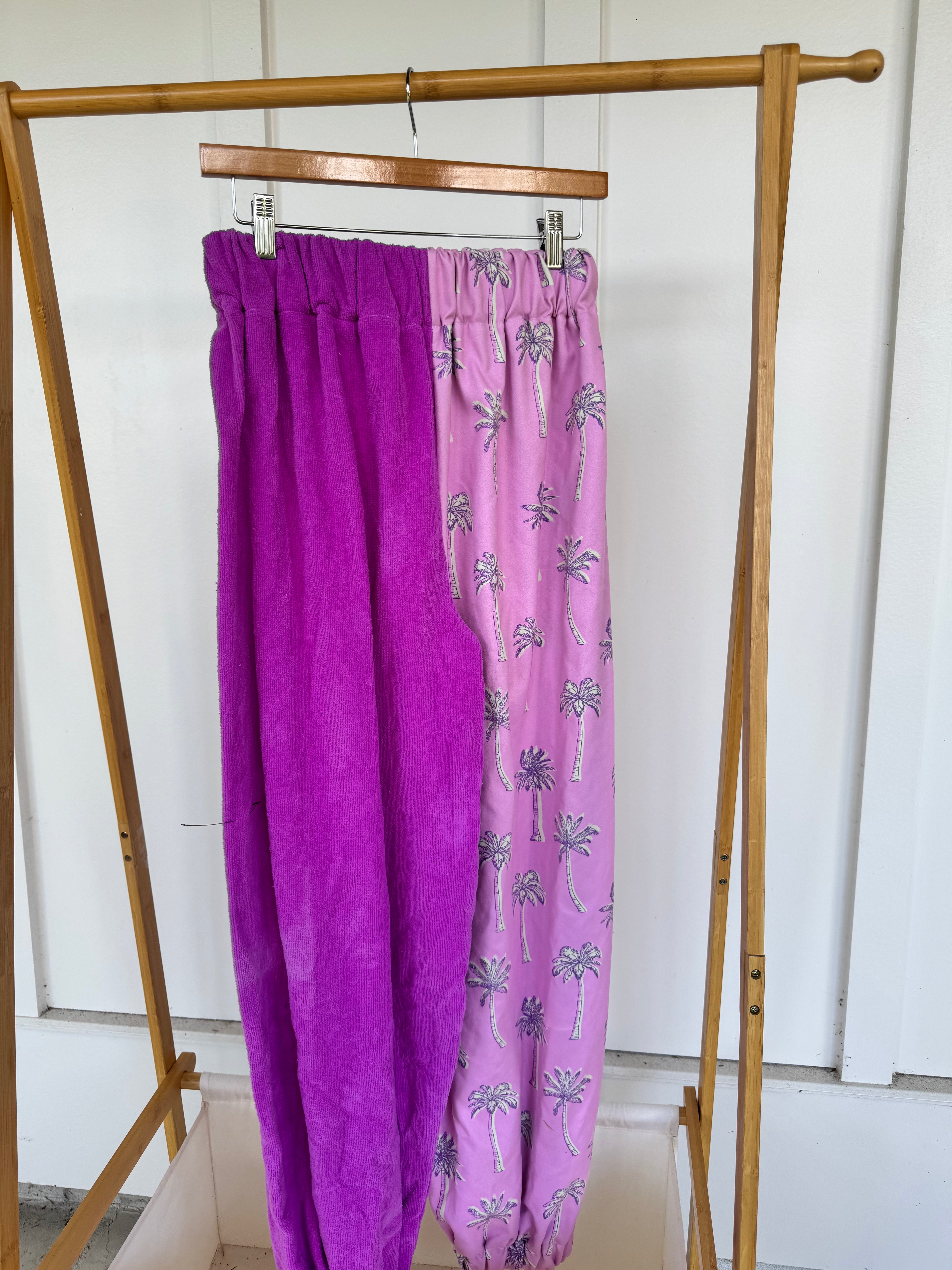 Pinkish Palm Pants
