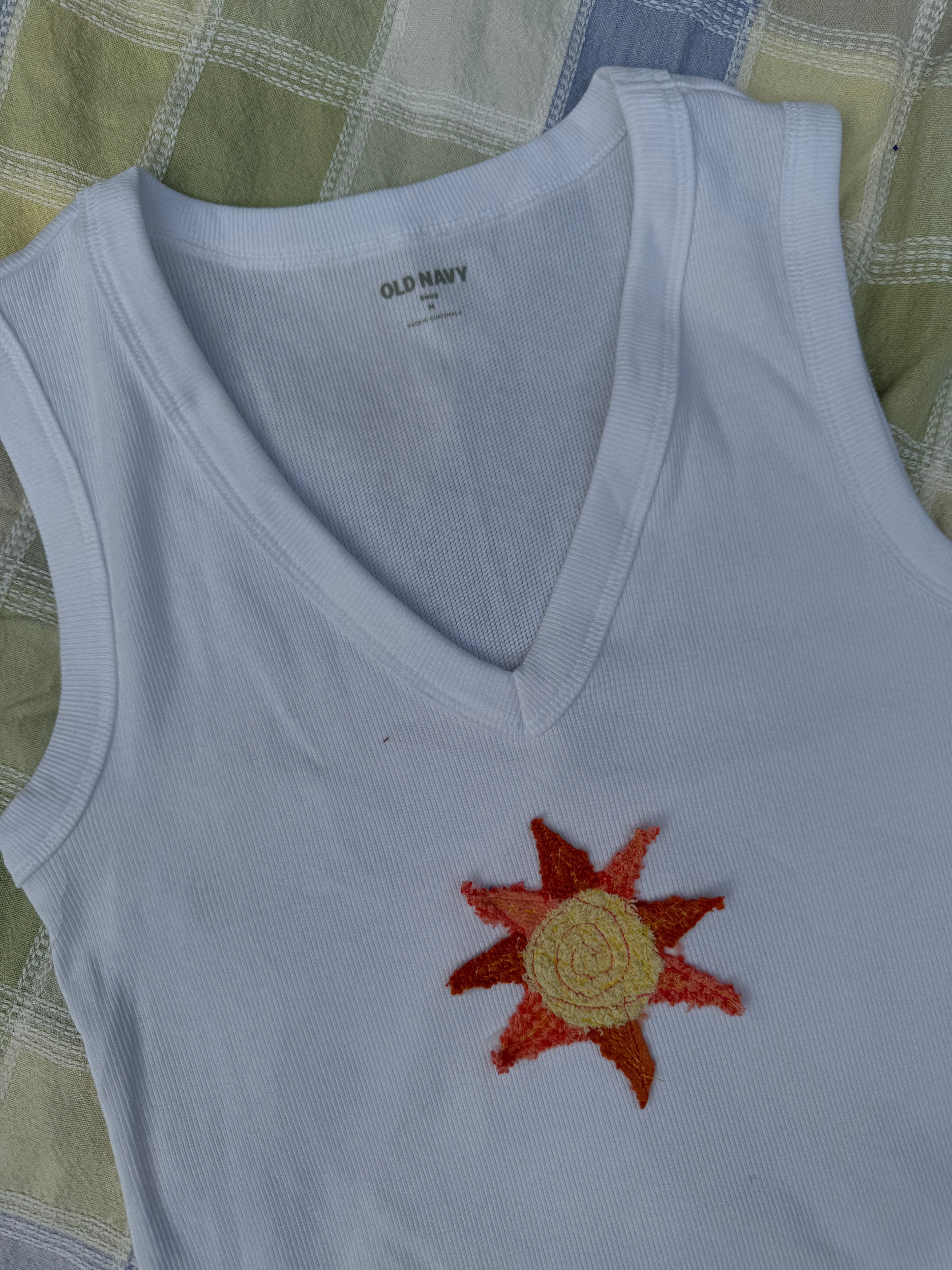Sun Appliqué Tank - M