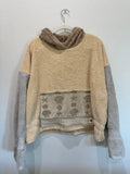 Neutral Seashell Towel Hoodie
