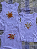 Cropped Sun Appliqué Tank