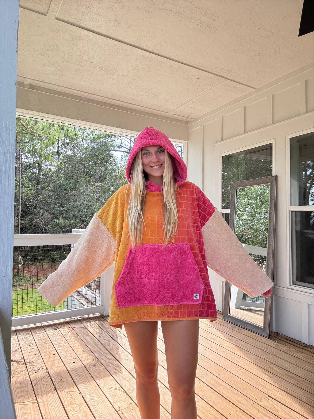 Sunset Towel Hoodie