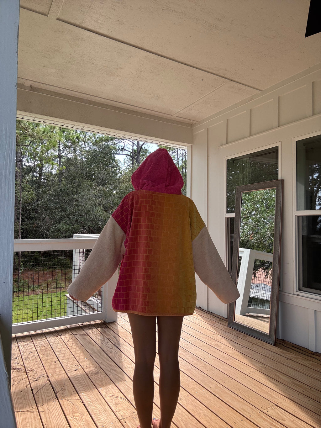 Sunset Towel Hoodie