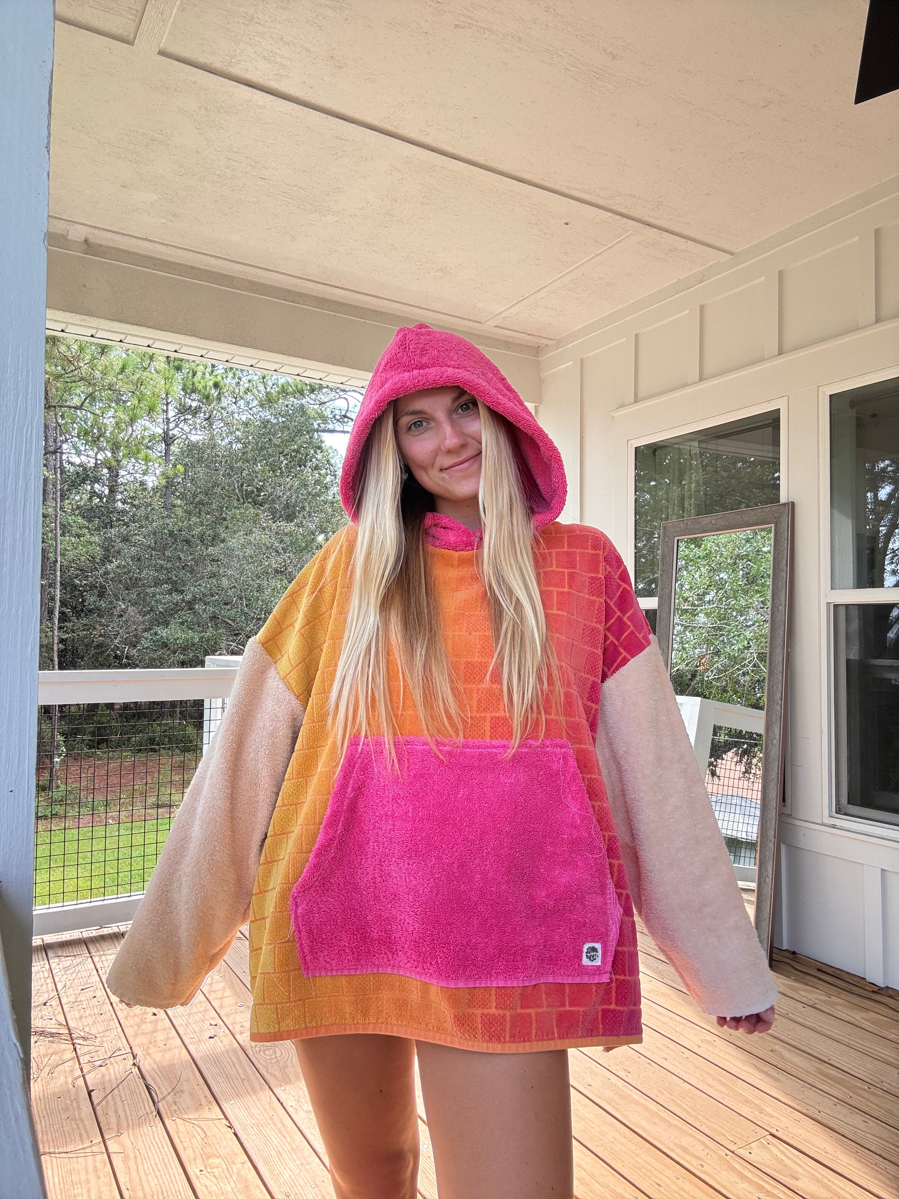 Sunset Towel Hoodie