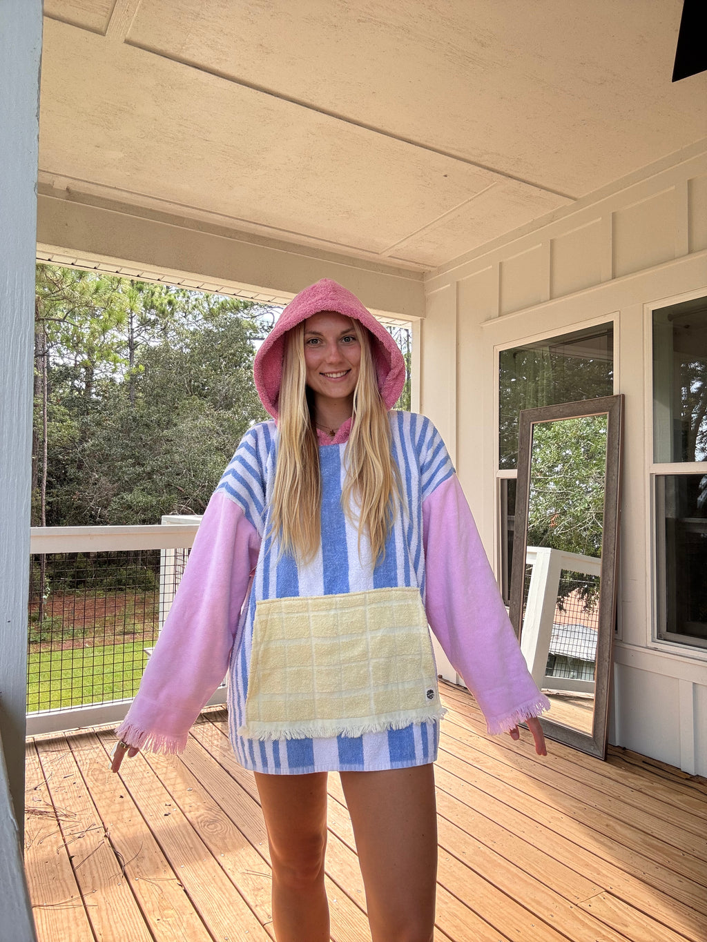 Pastel Towel Hoodie