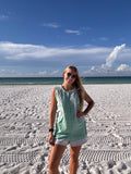 Mint Green Towel Romper