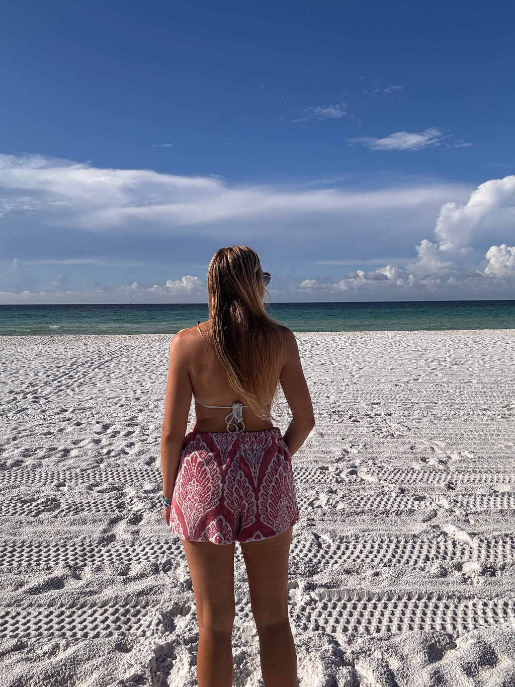 Reddish Design Towel Shorts