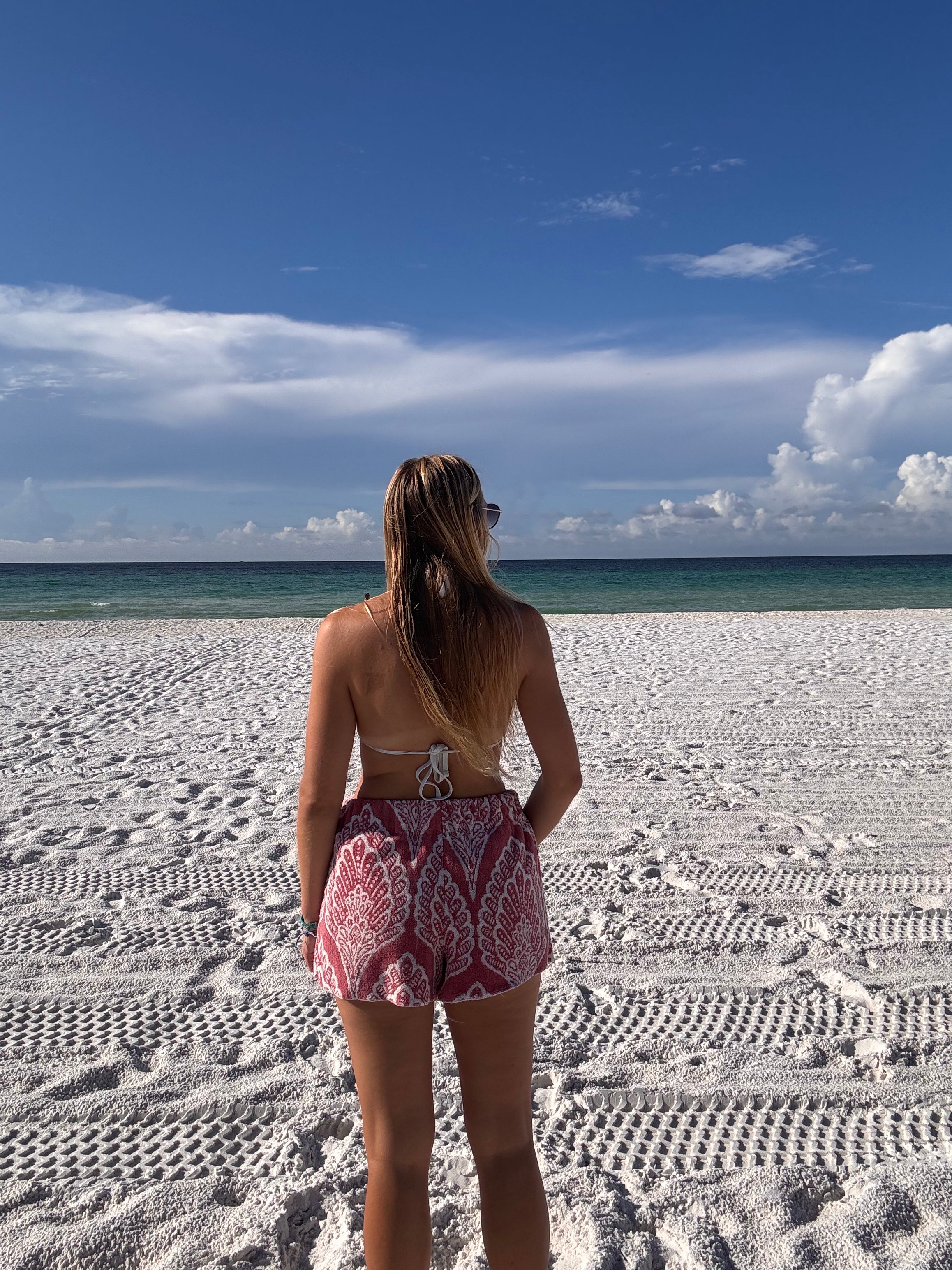 Reddish Design Towel Shorts