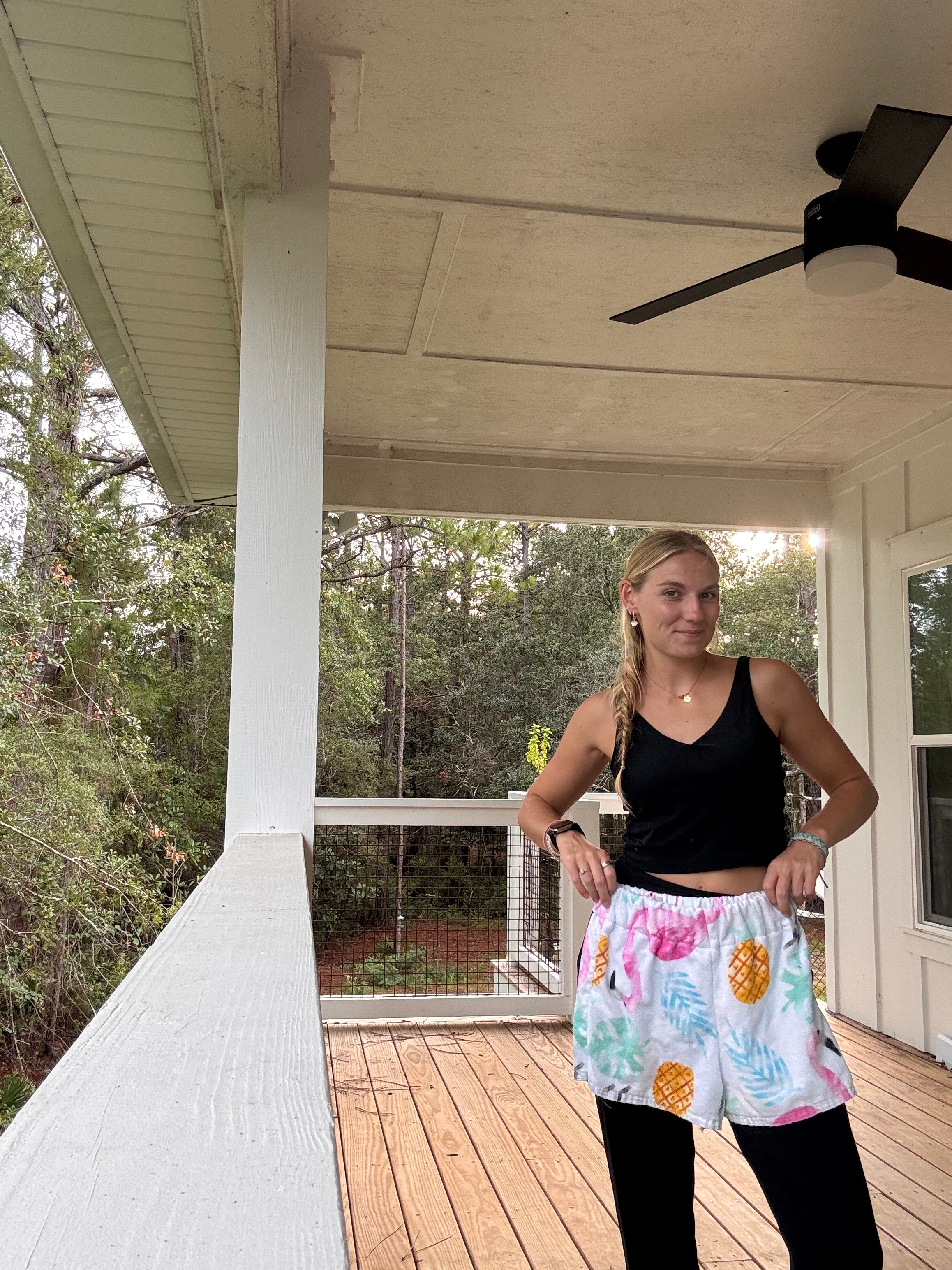 S - Beachy Towel Shorts