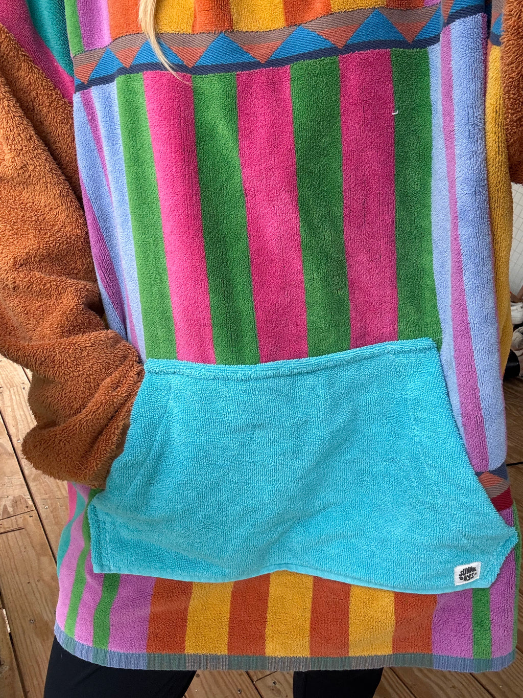 Long Vintage Towel Hoodie