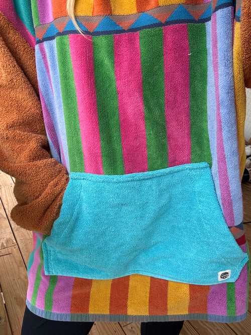 Long Vintage Towel Hoodie