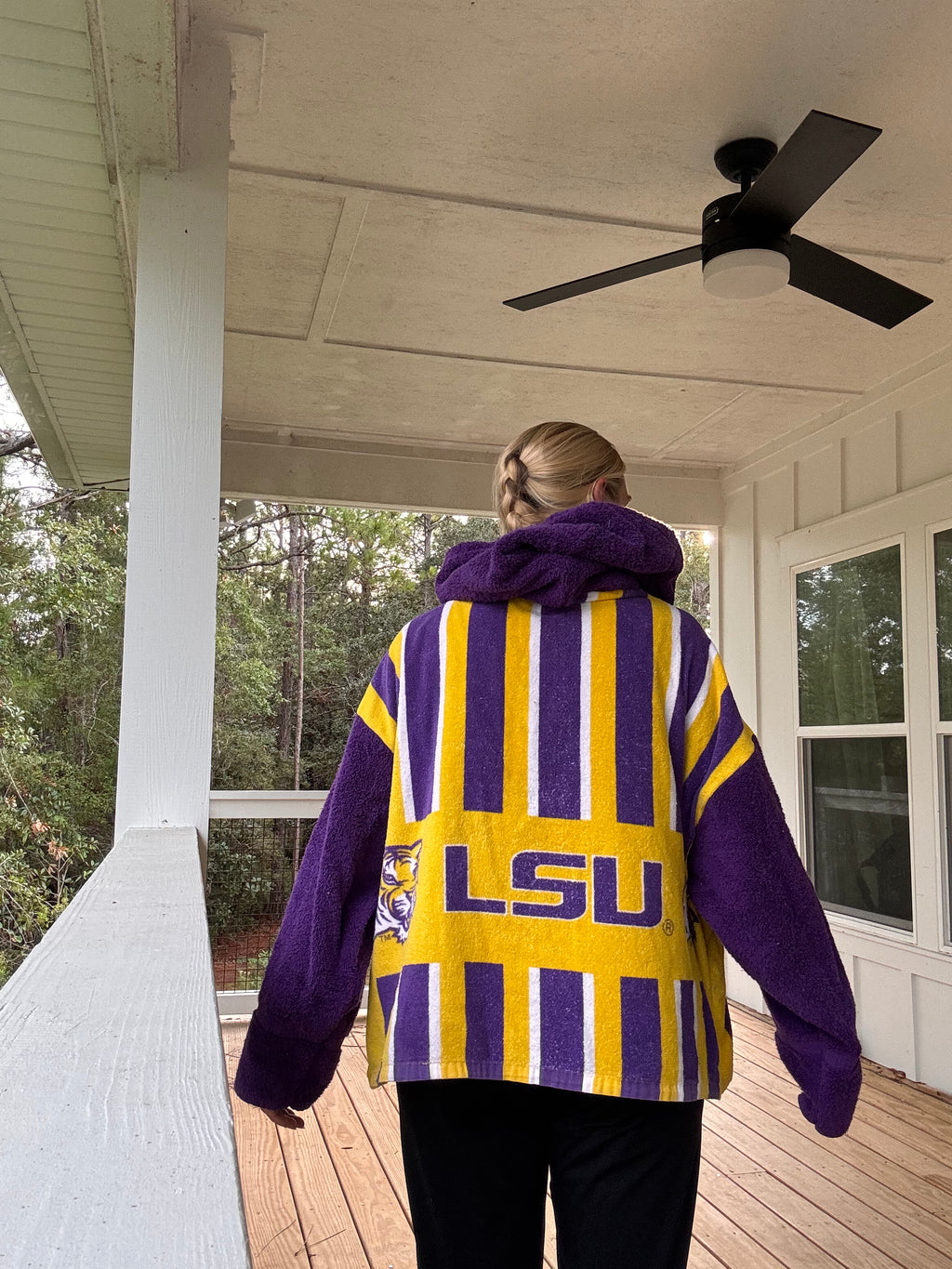 LSU Towel Hoodie