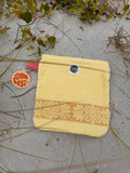 Yellow Vintage Towel Pouch