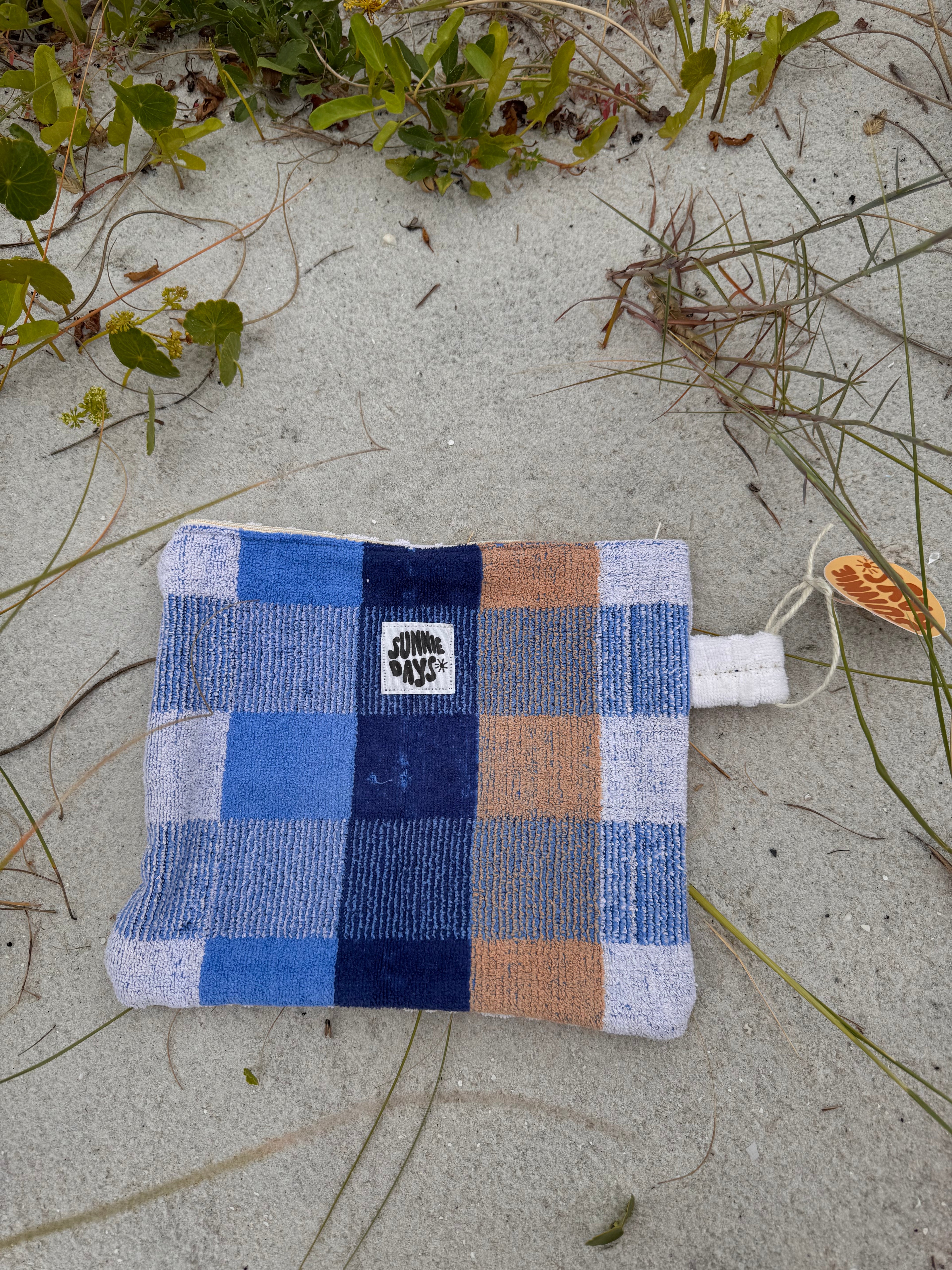 Coastal Neutral Towel Pouch