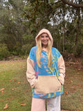 Vintage Ocean Towel Hoodie